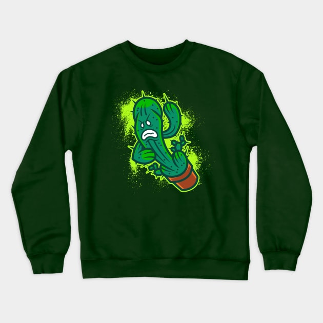 Prickly Prick Crewneck Sweatshirt by kylewright